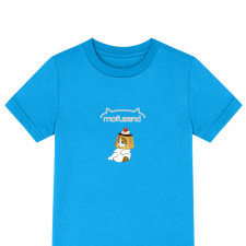 Mofusand Tee Shirt T-Shirt Short Sleeve - Mofusand Wearing Pudding Hat