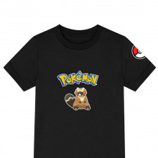 Pokemon Bibarel Tee Shirt T-Shirt Short Sleeve - Bibarel Character Series Art