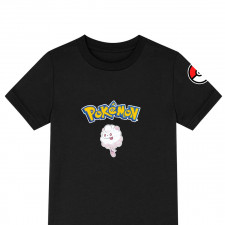 Pokemon Swirlix Tee Shirt T-Shirt Short Sleeve - Swirlix Character Series Art