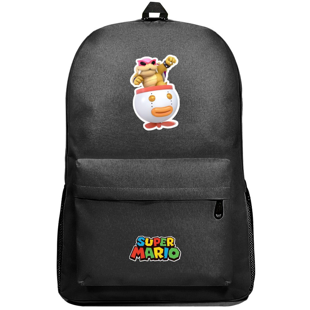 Super Mario Roy Koopa Backpack SuperPack - Roy Koopa Sticker Art