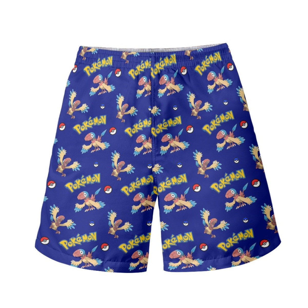 Pokemon Archen Beach Shorts Swim Pants Swimming Trunks - Archen Character Series Art