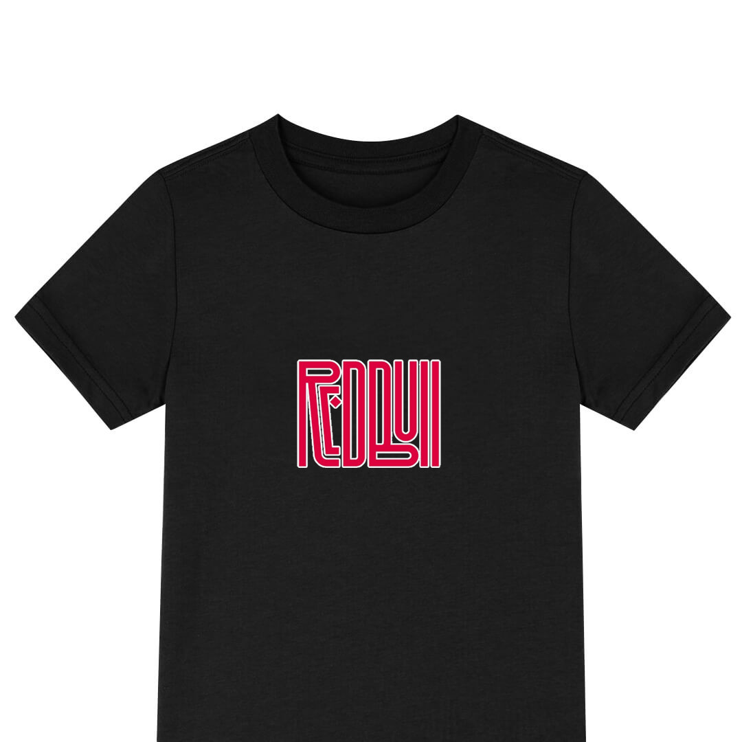 Red Bull Tee Shirt T-Shirt Short Sleeve - Red Bull Lettering Series Logo