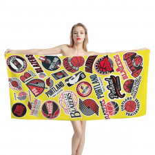 NBA Portland Trail Blazers Bath Beach Towel - Portland Trail Blazers Mania College Logo