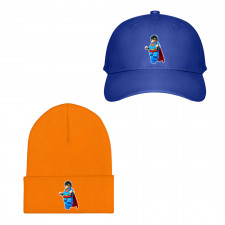 Superman Baseball Cap Beanie Hat - Lego Superman Flying