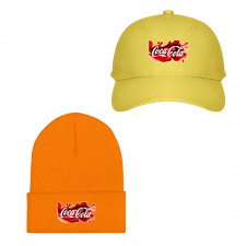 Coca-Cola Baseball Cap Beanie Hat - Coca-Cola Logo 2013-2015