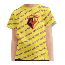 Watford FC Tee T-Shirt - Watford Football Club Medley Monogram Wordmark