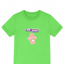 CareBears Cheer Bear Tee Shirt T-Shirt Short Sleeve - Cheer Bear Pink Clueless Sticker