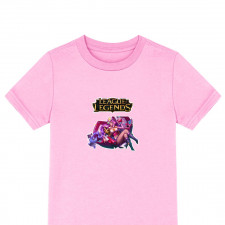 League of Legends Miss Fortune Tee Shirt T-Shirt Short Sleeve - Miss Fortune Bubble Gum