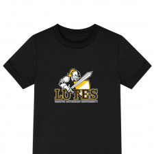Pacific Lutheran University Lutes Tee Shirt T-Shirt Short Sleeve - Pacific Lutheran University Lutes College Football Team Single Logo