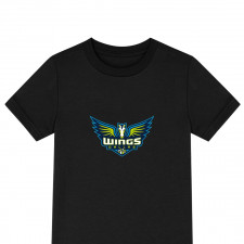 WNBA Dallas Wings Tee Shirt T-Shirt Short Sleeve - Dallas Wings Team Single Logo