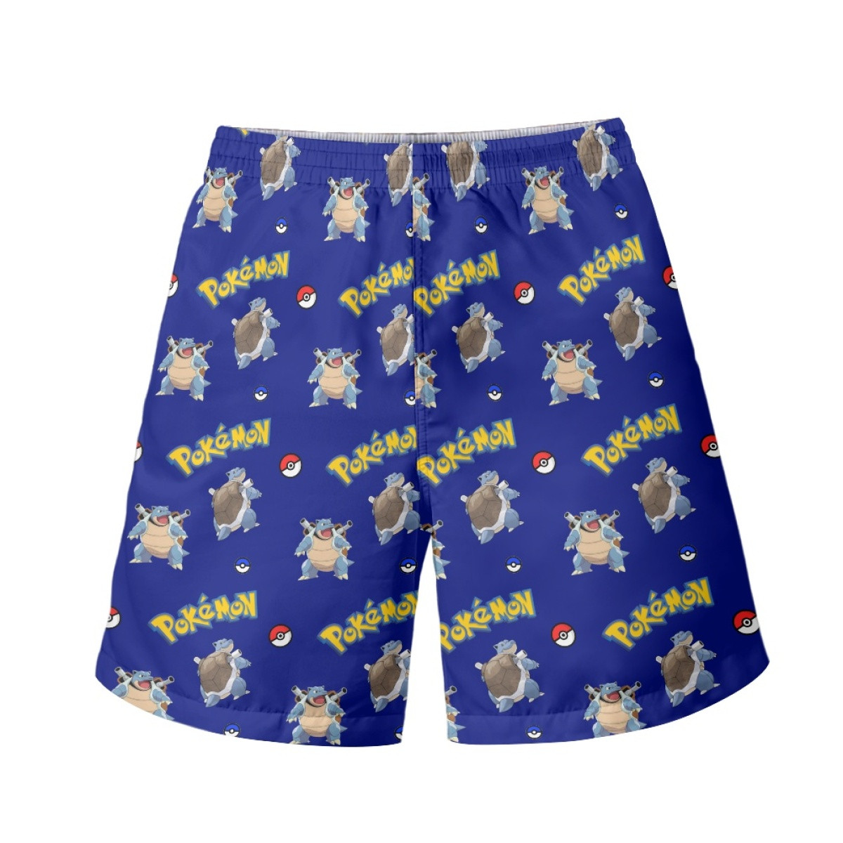 Pokemon Blastoise Beach Shorts Swim Pants Swimming Trunks - Blastoise Character Series Art
