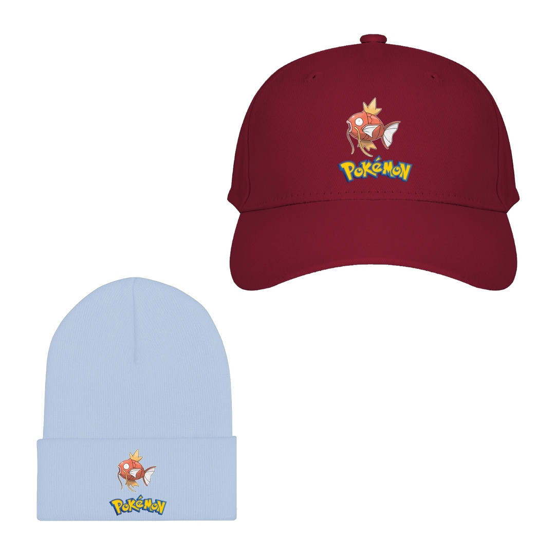 Pokemon Magikarp Baseball Cap Beanie Hat - Magikarp Character Series Art