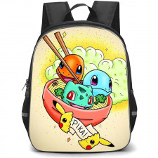 Pokemon Backpack StudentPack - Pokemon In A Bowl Of Noodles