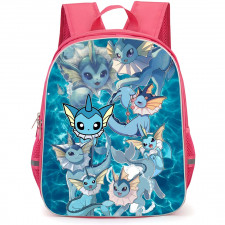 Pokemon Vaporeon Backpack StudentPack - Vaporeon Poses Wallpaper