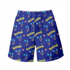 Pokemon Cosmog Beach Shorts Swim Pants Swimming Trunks - Cosmog Character Series Art
