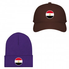 Egypt National Football Baseball Cap Beanie Hat - Egypt National Football Logo