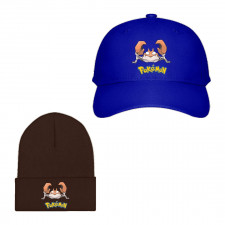 Pokemon Krabby Baseball Cap Beanie Hat - Krabby Character Series Art
