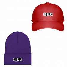 Justin Bieber Baseball Cap Beanie Hat - Justin Bieber Logo