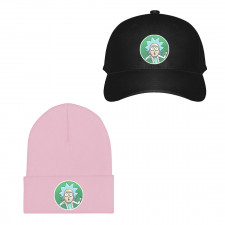 Rick And Morty Rick Baseball Cap Beanie Hat - Rick Cartoon Sticker
