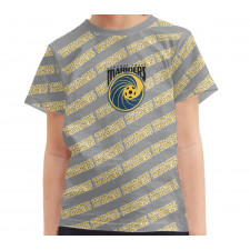 Central Coast Mariners FC Tee T-Shirt - Central Coast Mariners Football Club Medley Monogram Wordmark