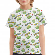 Pokemon Skiploom Tee Shirt T-Shirt Short Sleeve - Skiploom Character Series Art