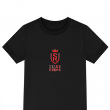 Stade de Reims Football Club Tee Shirt T-Shirt Short Sleeve - Stade de Reims Football Club Single Logo