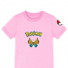 Pokemon River Vivillon Tee Shirt T-Shirt Short Sleeve - River Vivillon Character Series Art