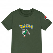 Pokemon Skiddo Tee Shirt T-Shirt Short Sleeve - Skiddo Character Series Art