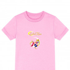 Sailor Moon Tee Shirt T-Shirt Short Sleeve- Sailor Moon Cartoon Art