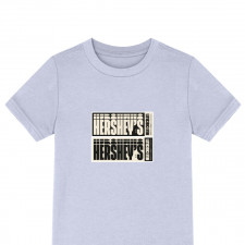 Hersheys Tee Shirt T-Shirt Short Sleeve - Hersheys American Candy Rebrand Black Background