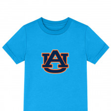Auburn Tigers Tee Shirt T-Shirt Short Sleeve - Auburn Tigers College Football Team Single Logo