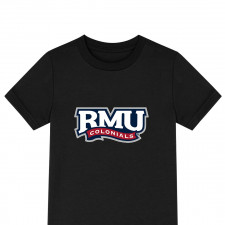 Robert Morris Colonials Tee Shirt T-Shirt Short Sleeve - Robert Morris University Colonials College Football Team Single Logo