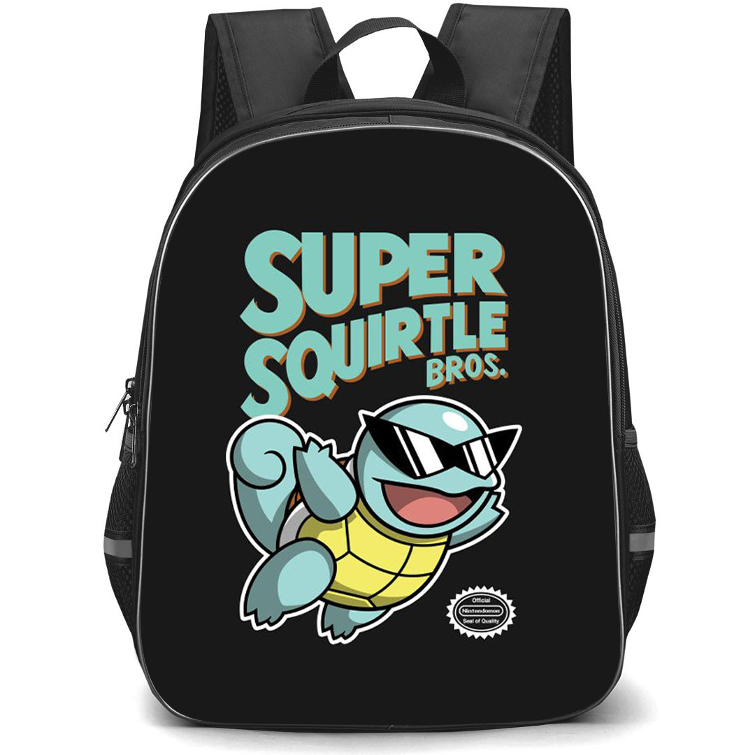 Pokemon Squirtle Backpack StudentPack - Squirtle Super Squirtle Bros