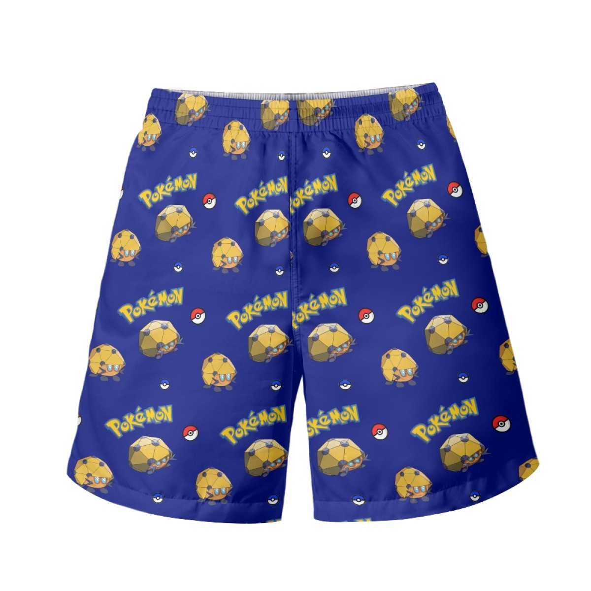Pokemon Dottler Beach Shorts Swim Pants Swimming Trunks - Dottler Character Series Art
