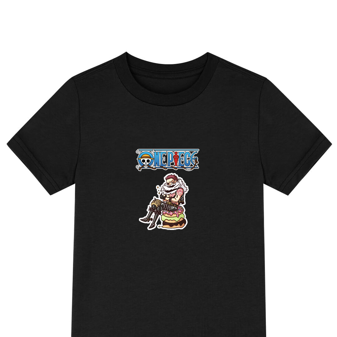 One Piece Katakuri Tee Shirt T-Shirt Short Sleeve - Katakuri Sitting Sticker
