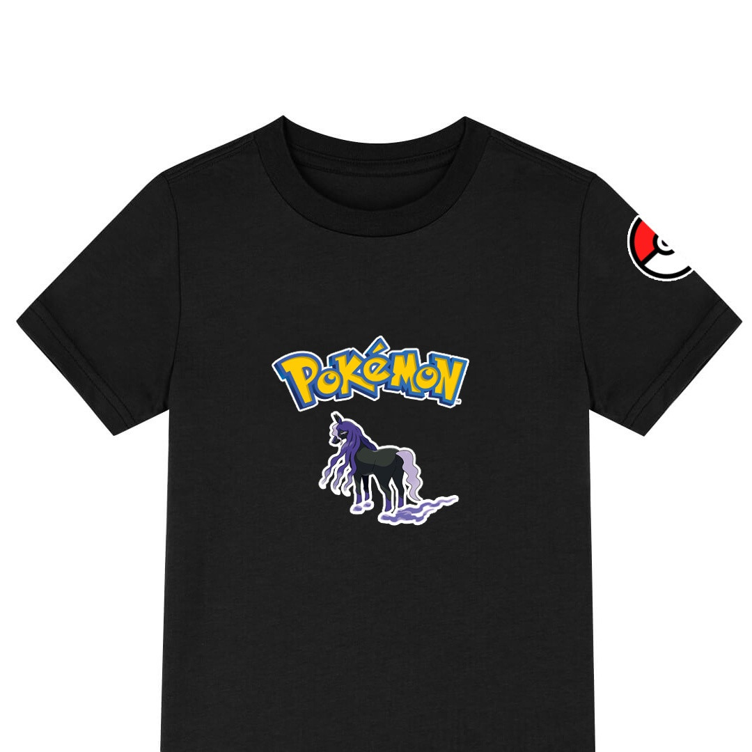 Pokemon Spectrier Tee Shirt T-Shirt Short Sleeve - Spectrier Character Series Art