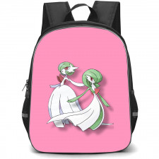 Pokemon Gardevoir Backpack StudentPack - Gardevoir Two Dancing Pink Background