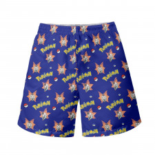 Pokemon Volcarona Beach Shorts Swim Pants Swimming Trunks - Volcarona Character Series Art
