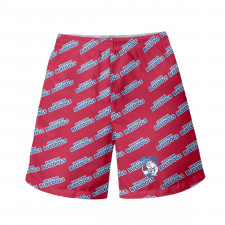 Western Bulldogs Football Club Beach Shorts Swim Pants Swimming Trunks - Bulldogs Football Club Medley Monogram Wordmark