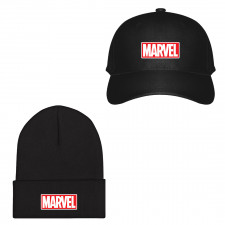 Marvel Baseball Cap Beanie Hat - Marvel Logo