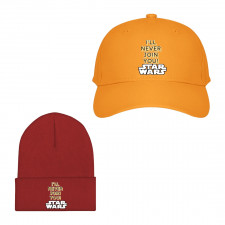 Star Wars Baseball Cap Beanie Hat - Star Wars I'll Never Join You Quote