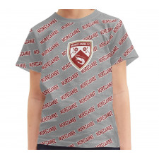 Morecambe FC Tee T-Shirt - Morecambe Football Club Medley Monogram Wordmark
