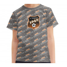 FC Ural Yekaterinburg Tee T-Shirt - Yekaterinburg Football Club Medley Monogram Wordmark