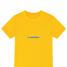 Fosters Tee Shirt T-Shirt Short Sleeve - Fosters Logo Old