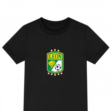 Club Leon Football Club Tee Shirt T-Shirt Short Sleeve - Club Leon Football Club Single Logo
