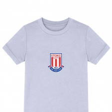 Stoke City F.C. Football Club Tee Shirt T-Shirt Short Sleeve - Stoke City F.C. Football Club Single Logo