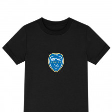 ES Troyes AC Football Club Tee Shirt T-Shirt Short Sleeve - ES Troyes AC Football Club Single Logo