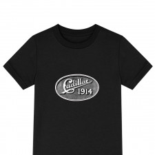 Cadillac Tee Shirt T-Shirt Short Sleeve - Cadillac Logo 1914-1915