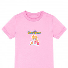 Super Mario Princess Peach Tee Shirt T-Shirt Short Sleeve - Princess Peach Sitting Illustration