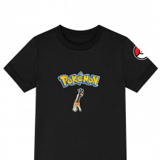 Pokemon Farigiraf Tee Shirt T-Shirt Short Sleeve - Farigiraf Character Series Art